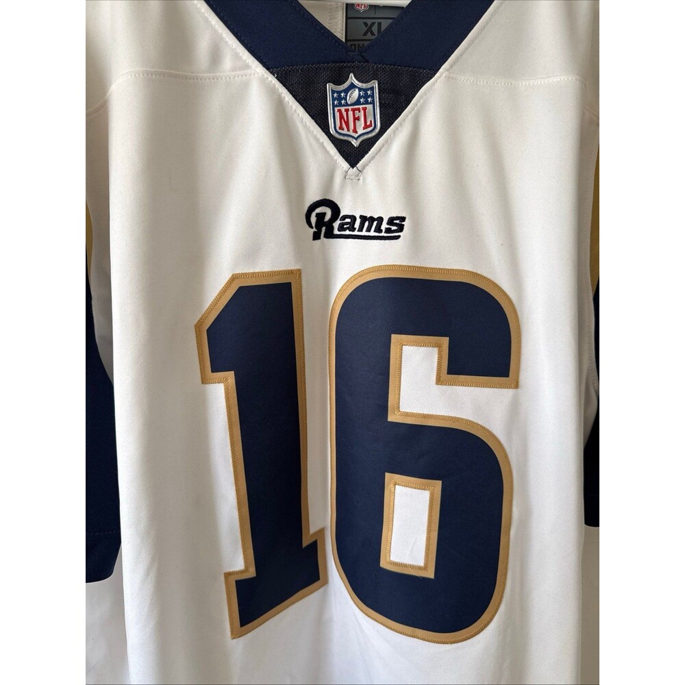 Men's Nike Jared Goff #16 Los Angeles Rams Vapor Limited NFL Jersey Sz XL - RARE - Picture 2 of 6